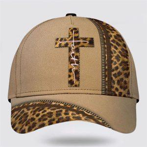 Christian Baseball Cap, Leopard Faith Jesus Cross…