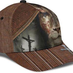 Christian Baseball Cap Lion Crucifixion Of Jesus Classic Hat All Over Print Mens Baseball Cap Women s Baseball Cap 4 xurybr.jpg