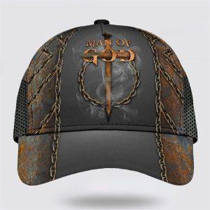 Christian Baseball Cap, Man Of God Cross…