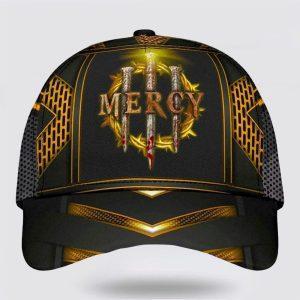 Christian Baseball Cap, Mercy Nails Crown Of…