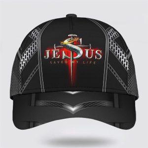 Christian Baseball Cap Nails Cross With Crown Of Thorn Jesus Saved My Life All Over Print Baseball Cap Mens Baseball Cap Women s Baseball Cap 1 cllbks.jpg
