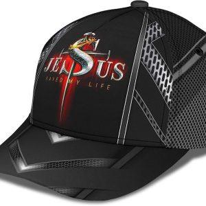 Christian Baseball Cap Nails Cross With Crown Of Thorn Jesus Saved My Life All Over Print Baseball Cap Mens Baseball Cap Women s Baseball Cap 3 olkfrt.jpg