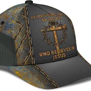 Christian Baseball Cap Never Underestimate Who Believes In Jesus Classic Hat All Over Print Mens Baseball Cap Women s Baseball Cap 4 tfon1j.jpg