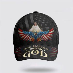 Christian Baseball Cap One Nation Under God America Eagle Baseball Cap Mens Baseball Cap Women s Baseball Cap 1 j2gagt.jpg