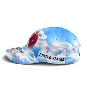 Christian Baseball Cap One Nation Under God Baseball Cap For Jesus Lovers Drawing Vector Style Blue Mens Baseball Cap Women s Baseball Cap 3 mxfu6a.jpg