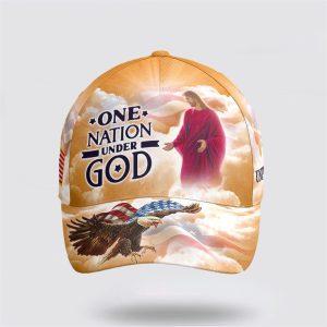 Christian Baseball Cap, One Nation Under God…