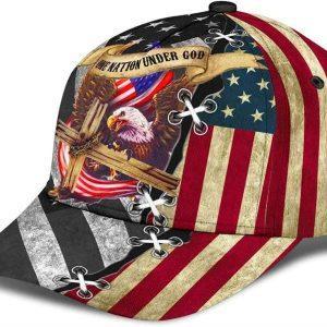 Christian Baseball Cap One Nation Under God Cross Eagle Classic Hat All Over Print Mens Baseball Cap Women s Baseball Cap 6 dfzxd5.jpg