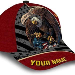 Christian Baseball Cap One Nation Under God Eagle Custom Name Classic Hat All Over Print Mens Baseball Cap Women s Baseball Cap 3 cdp0ce.jpg