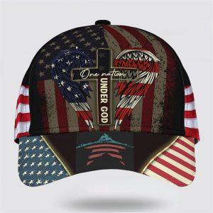 Christian Baseball Cap One Nation Under God Usa Flag Angel Wings Christian Cross Baseball Cap Mens Baseball Cap Women s Baseball Cap 1 u4fjr2.jpg