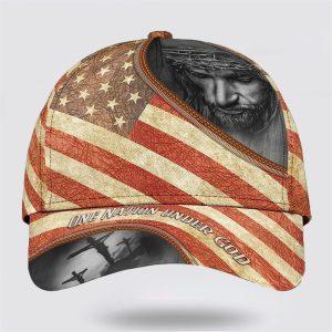 Christian Baseball Cap, One Nation Under God…