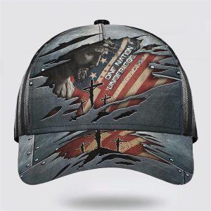 Christian Baseball Cap One Nation Under God With American Flag All Over Print Baseball Cap Mens Baseball Cap Women s Baseball Cap 1 uld71l.jpg