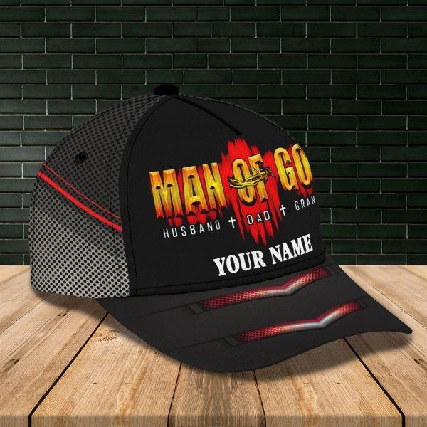 Christian Baseball Cap, Personalized Man Of God Cap Hat, Mens Baseball Cap, Women’s Baseball Cap