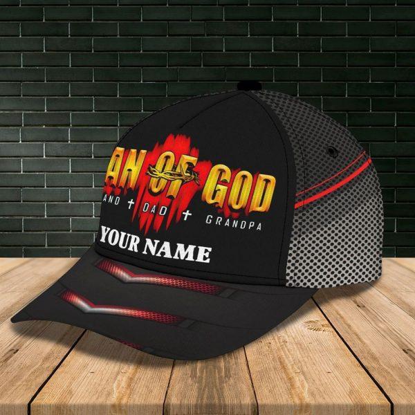 Christian Baseball Cap, Personalized Man Of God Cap Hat, Mens Baseball Cap, Women’s Baseball Cap