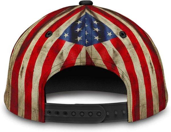 Christian Baseball Cap, The Cross Holy American Flag Classic Hat All Over Print, Mens Baseball Cap, Women’s Baseball Cap