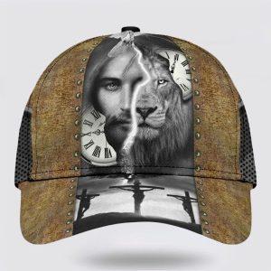 Christian Baseball Cap, The Lion And Jesus…