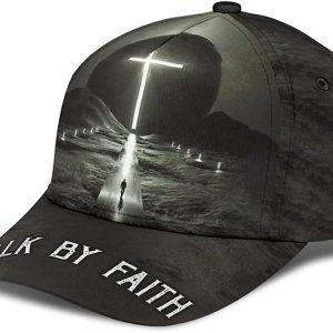 Christian Baseball Cap Walk By Faith Cross Classic Hat All Over Print Mens Baseball Cap Women s Baseball Cap 2 y1u4ft.jpg