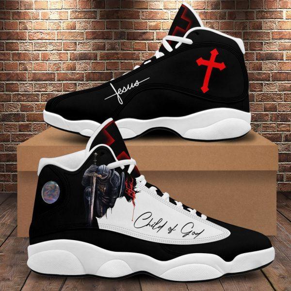Christian Basketball Shoes, A Child Of God Jesus Basketball Shoes, Jesus Shoes, Christian Fashion Shoes