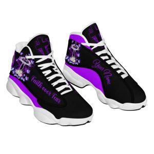 Christian Basketball Shoes, Faith Over Fear Customized…