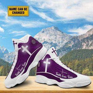 Christian Basketball Shoes Faith Over Fear Customized Purple Jesus Basketball Shoes Jesus Shoes Christian Fashion Shoes 5 vdll09.jpg