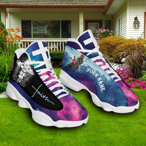 Christian Basketball Shoes, Fear Not For The Jesus The Lion Of Judah Has Triumphed Basketball Shoes, Jesus Shoes, Christian Fashion Shoes