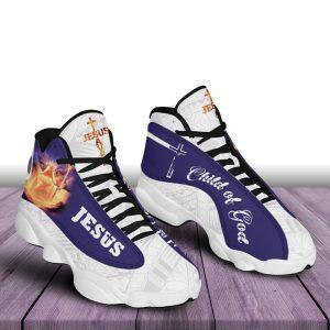 Christian Basketball Shoes Jesus Saved A Child Of God Basketball Shoes Jesus Shoes Christian Fashion Shoes 1 unuh2q.jpg