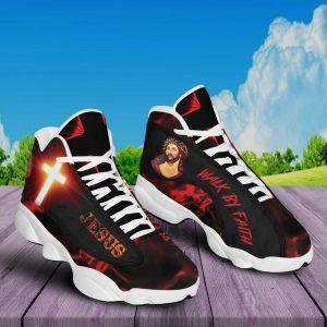 Christian Basketball Shoes Walk By Faith Jesus Art Basketball Shoes Jesus Shoes Christian Fashion Shoes 2 y1jfmm.jpg