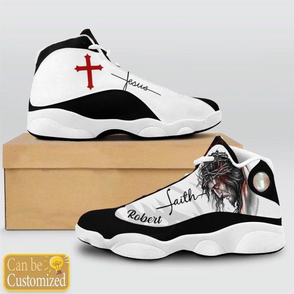 Christian Shoes, Jesus Faith Basic Custom Name Jd13 Shoes, Jesus Christ Shoes, Jesus Jd13 Shoes