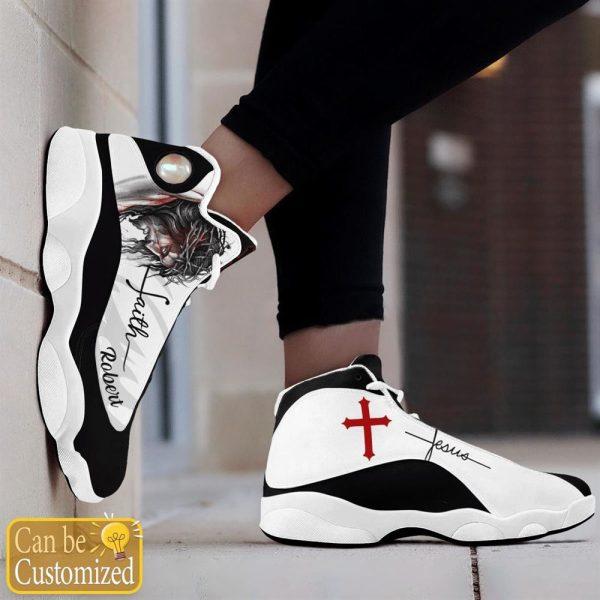 Christian Shoes, Jesus Faith Basic Custom Name Jd13 Shoes, Jesus Christ Shoes, Jesus Jd13 Shoes