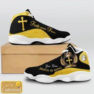 Christian Shoes Jesus Is King Faith Over Fear Custom Name Jd13 Shoes Jesus Christ Shoes Jesus Jd13 Shoes 2 w3pca4.jpg