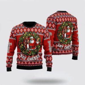 Christian Sweater, Funny Jesus And Funny Santa…