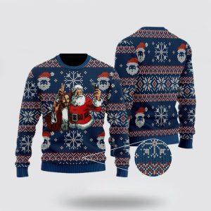 Christian Sweater, Santa Take A Pricture With…