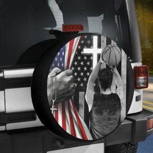 Christian Tire Cover Basketball Player American Flag Jesus Christ Bible Spare Tire Cover Jesus Tire Cover Spare Tire Cover 3 n3cn0o.jpg