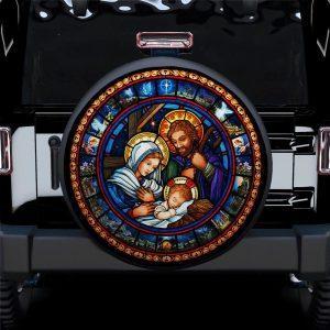 Christian Tire Cover, Jesus Christmas Car Spare…