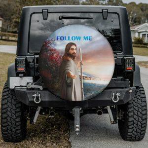 Christian Tire Cover, Jesus Follow Me Tire…