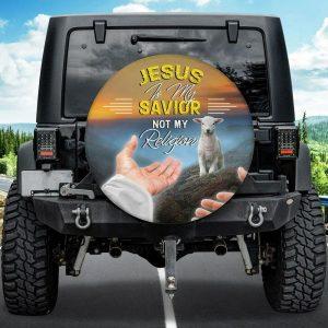 Christian Tire Cover, Jesus Is My Savior…