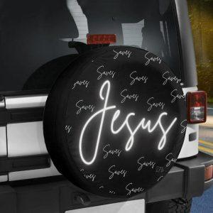 Christian Tire Cover Jesus Saves From Darkness To Light Tire Cover Jesus Tire Cover Spare Tire Cover 3 awqkho.jpg
