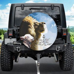Christian Tire Cover, Lion And Lamb Spare…