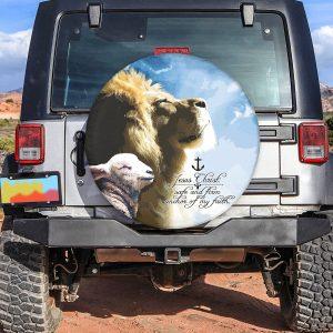 Christian Tire Cover Lion And Lamb Spare Tire Cover Jesus Tire Cover Spare Tire Cover 2 z4ogul.jpg