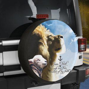 Christian Tire Cover Lion And Lamb Spare Tire Cover Jesus Tire Cover Spare Tire Cover 3 w6ly1b.jpg