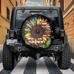 Christian Tire Cover Sunflower Peace Sunflower American Flag Spare Tire Cover Jesus Tire Cover Spare Tire Cover 2 zcgzg4.jpg