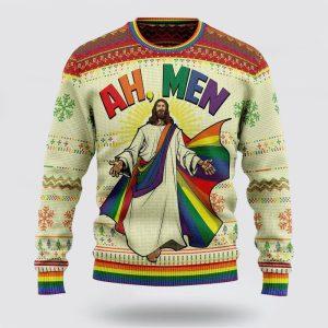 Christian Ugly Christmas Sweater Ah Men Ugly Christmas Sweater Religious Christmas Sweaters 2 ct3teq.jpg