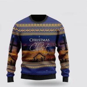 Christian Ugly Christmas Sweater Christmas Begins With Christ Ugly Christmas Sweater Religious Christmas Sweaters 1 a0jl4j.jpg