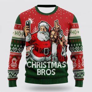 Christian Ugly Christmas Sweater Christmas Bros Ugly Christmas Sweater Religious Christmas Sweaters 3 zauobp.jpg