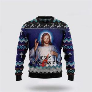 Christian Ugly Christmas Sweater, Jesus Is My…