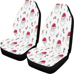 Christmas Car Seat Covers A Magical Christmas With Santa Claus And Gifts Car Seat Covers 2 otabhj.jpg