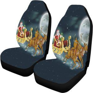 Christmas Car Seat Covers Brilliant Christmas With Santa And Reindeer Car Seat Covers 2 fabmcy.jpg