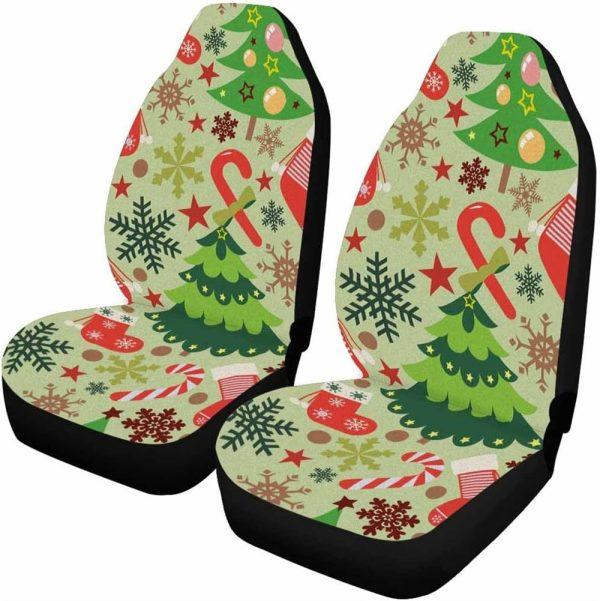 Christmas Car Seat Covers, Christmas Tree Car Seat Covers