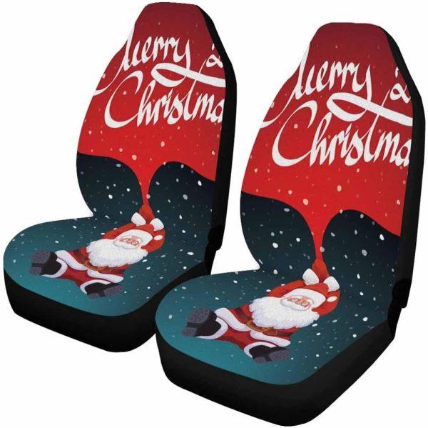 Christmas Car Seat Covers, Merry Christmas Santa Car Seat Covers