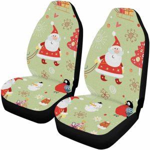 Christmas Car Seat Covers Merry Christmas Santa Claus Funny Car Seat Covers 2 qpht40.jpg
