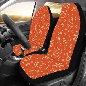 Christmas Car Seat Covers, Pine Tree Decoration…